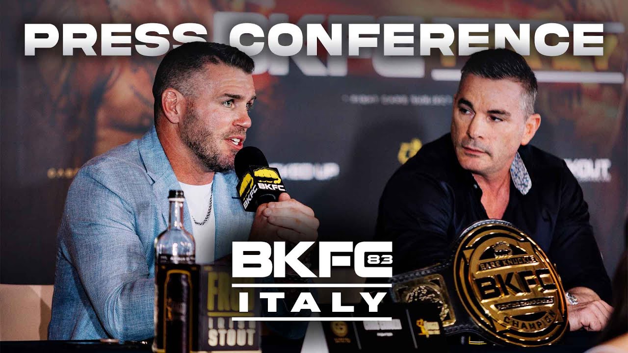 BKFC 83 ITALY CAMOZZI vs SAKARA PRESS CONFERENCE | LIVE!