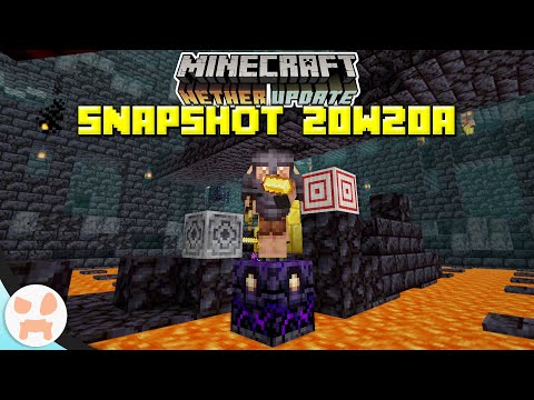 wattles - New Advancements + Gamemode Switcher! | Minecraft 1.16 Nether Update Snapshot 20w20a