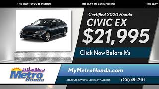 Pre-Owned Vehicles at Metro Honda