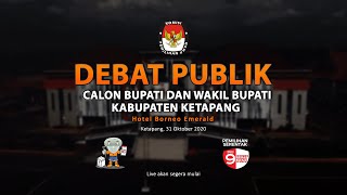 DEBAT PUBLIK PASLON BUPATI DAN WAKIL BUPATI KETAPANG 2020 SEGMEN 4