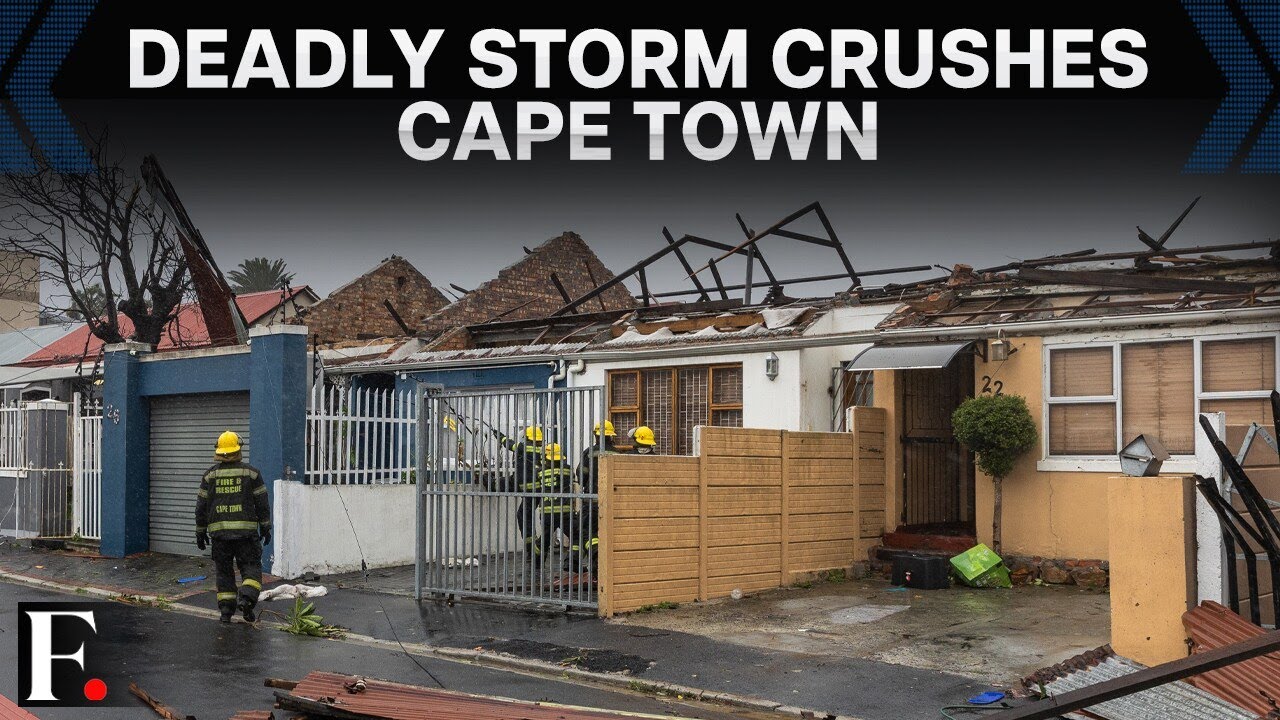 South Africa: Storm Batters Cape Town, Over 5000 Residents Affected | FP Video