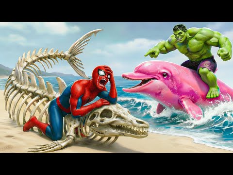 🐬🕷️ SPIDERMAN Wins The Magic Legendary Dolphin Racing Championship – Epic Racing Challenge