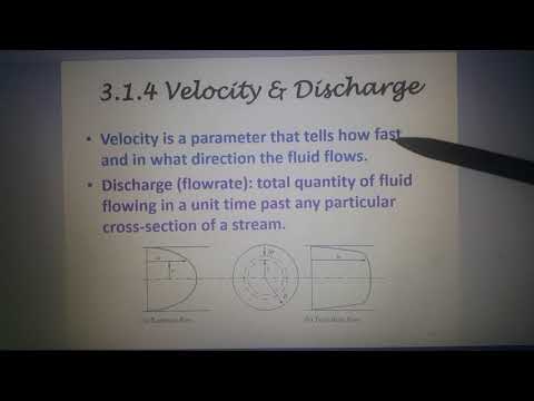 Fluid Mechanics - Conservation of mass Part 1