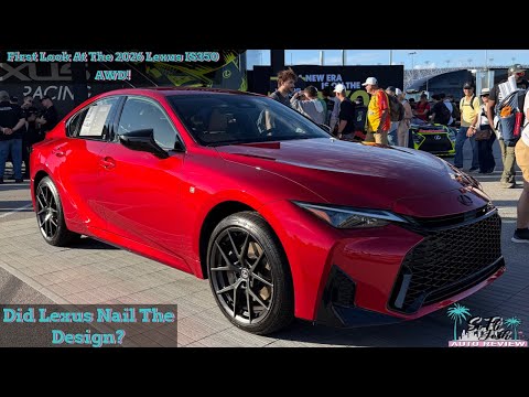 FIRST LOOK!! 2026 Lexus IS350 F Sport Walk-Around. 24hr of Daytona!