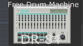 Video thumbnail for Free Drum Machine Vsti - Pepto Audio  DR-84  -  No Talking by Elektronick Musick