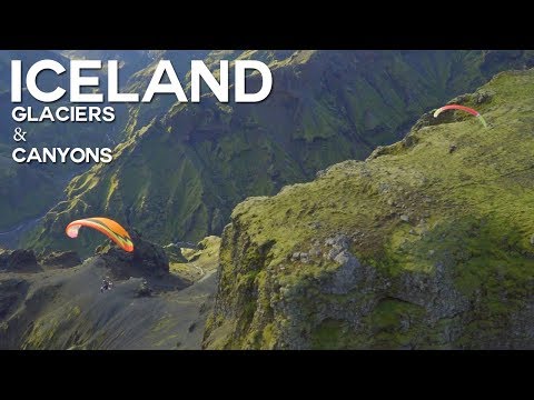 Canyons and glaciers! Iceland 2019 paramaotor adventure.  Part 2/3