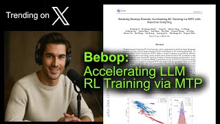 Bebop: Accelerating LLM RL Training via MTP