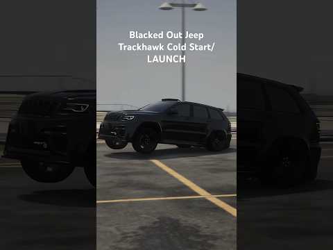 Brutal Jeep Trackhawk TAKE OFF! #trx #ram #srt #srt8 #trackhawk #dodge #1000hp #hellcat #fastcar