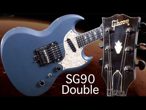 An Alien 24 Fret, 25.5" Scale SG | 1988 Gibson SG90 Double Review + Demo