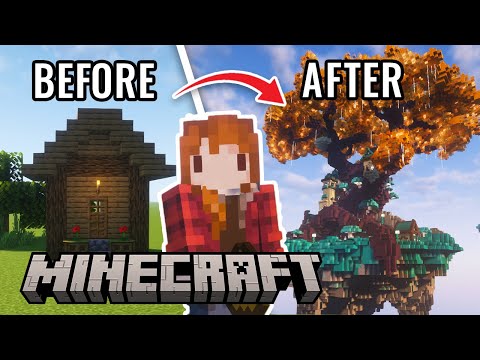 I challenged myself to build in Minecraft for a week and this is what happened...