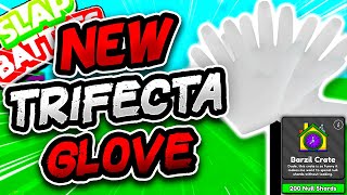 New TRIFECTA Glove🤺, NEW VOODOO MASTERY👻 & NEW CRATE!! - Slap Battles Roblox