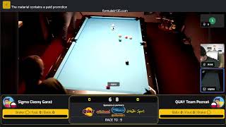 Sigma Ciasny Garaż vs Quay Team - Formula B135 9 ball Teams League