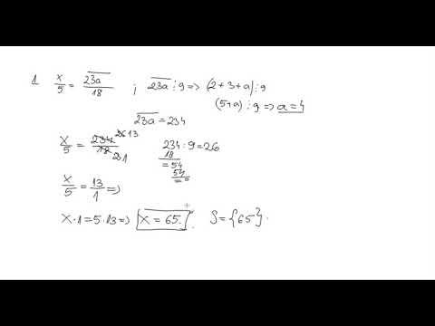 Aflarea necunoscutei dintr o proportie