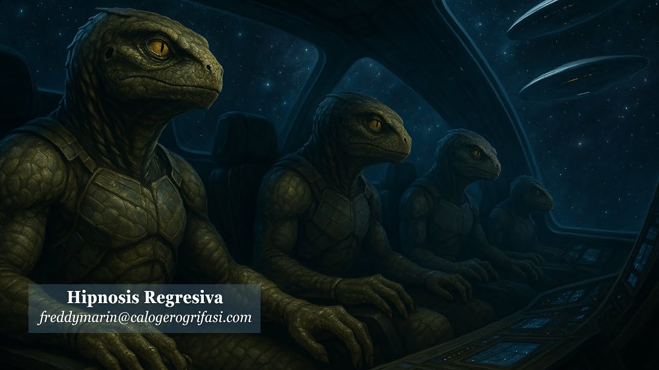 889-ES Adrian, Reptilianos  extraterrestres - Freddy Marin Hipnosis Regresiva