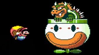 Super Mario World: Bowser&#39;s Castle &amp; Ending (All 8 Doors Shown)