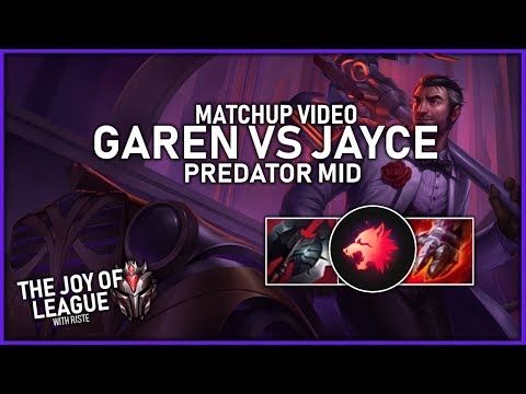 riste - GRANDMASTERS GAREN vs Jayce | Garen Mid with Predator! - League of Legends