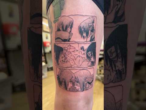 Itachi X Sasuke tattoos 🐦‍⬛ #shorts #youtubeshorts #itachi #sasuke #animetattoo #anime #naruto