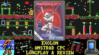 [AMSTRAD CPC] Exolon - Longplay & Review