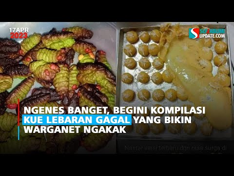Ngenes Banget, Begini Kompilasi Kue Lebaran Gagal yang Bikin Warganet Ngakak