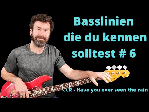 Basslinien die du kennen solltest #6 - CCR - Have you ever seen the rain