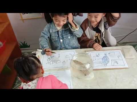 lớp ghép 4+5 Nà É vui chơi hoạt động góc