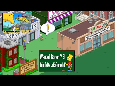 Los Simpson Springfield "Black Friday 2018: Cap. 17 - Wendell y el triunfo de la enfermedad" Tony