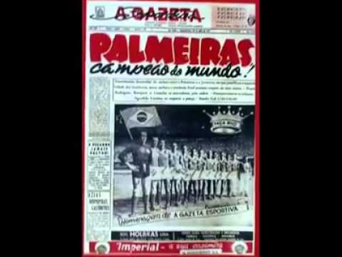 Palmeiras Campeão do Mundo 1951 - Narração original