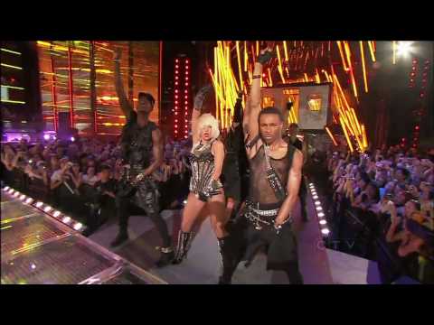 [HD] Lady GaGa - Love Game & Poker Face [Live @ Much Music Awards 2009] 720p