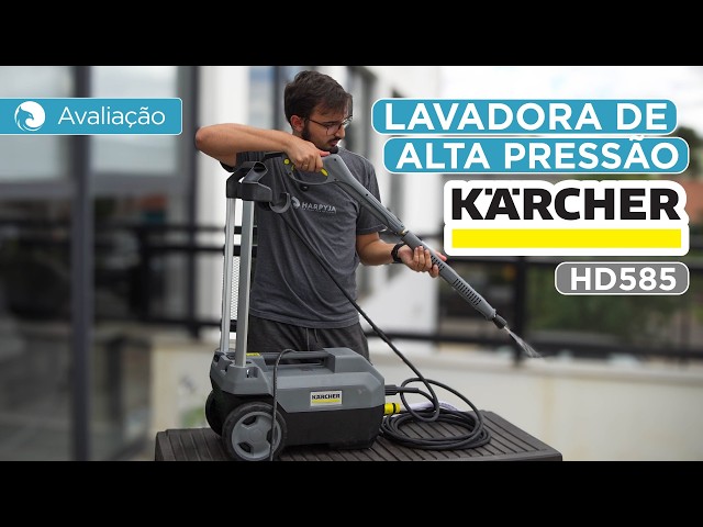 Imagem do vídeo da avaliação Karcher HD 585