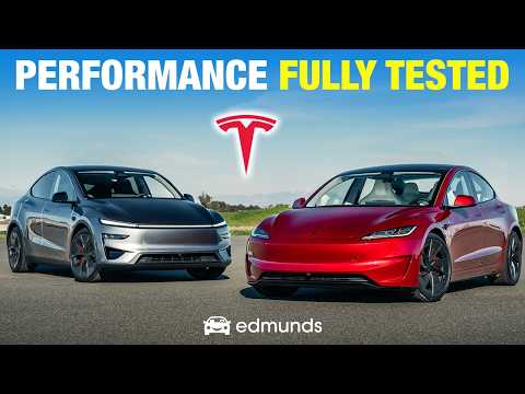 Tested: Tesla Model Y Performance vs. Model 3 Performance