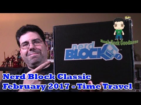 Nerd Block Classic February 2017 - Time Travel