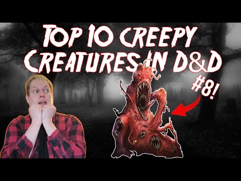 D&D Creepy Creature Countdown - #8 Gibbering Mouther