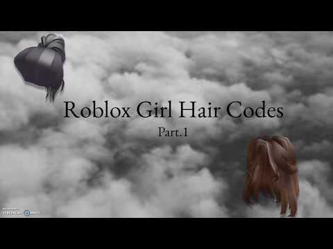 Roblox Girl Hair Codes