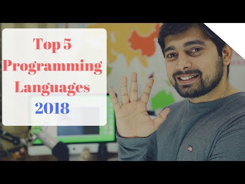 Top 5 Programming Languages to learn in 2018