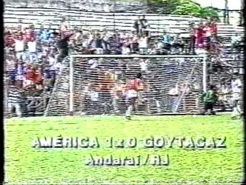 America 1x0 Goytacaz - Taça GB 1985