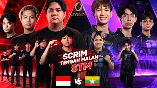 SCRIM TENGAH MALAM by OURASTORE! BTRP VS YANGON GALACTICOS! - #MCGGIDCreator #MLBBIDCreator