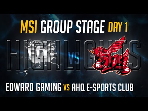 EDG vs AHQ HIGHLIGHTS - MSI 2015 League of Legends Mid Season Invitational 2015
