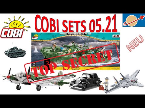 COBI®  das sind die Neuheiten im Mai 2021🎉 + TOP SECRET 4824👍👍👍