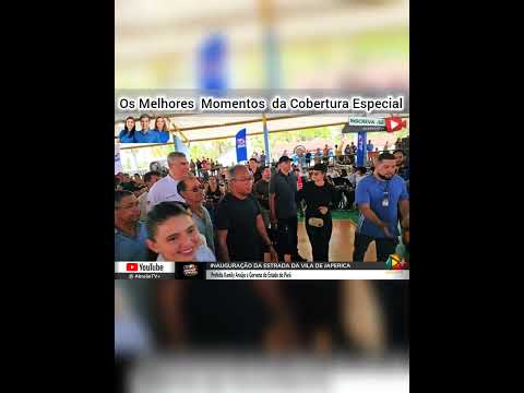 INAUGURAÇÃO DA ESTRADA DE JAPERICA MARCA MOMENTO HISTÓRICO EM SÃO JOÃO DE PIRABAS