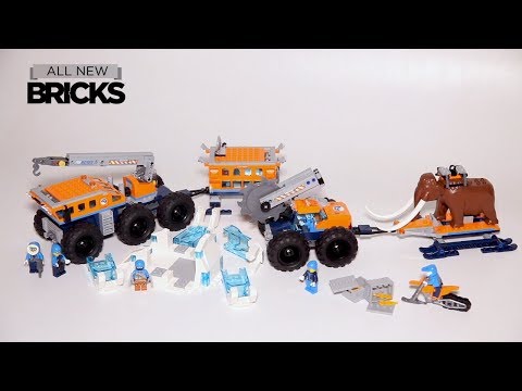 Vidéo LEGO City 60195 : La base arctique d'exploration mobile