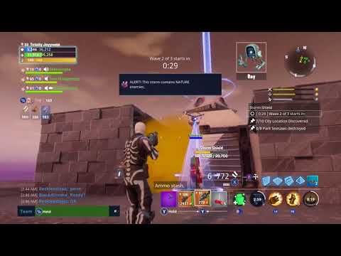 Twine Storm Shield 1 Lvl 70 Black4Smoke FORTNITE Save the World