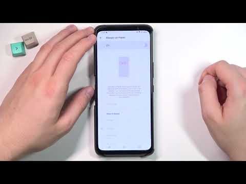How to Turn On Always on Display on ASUS ROG Phone 5s | Enabling Always On Panel
