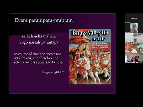 Bhakti Sastri - Unit 1 - BG Chapter 4 Verses 1-9 - Ujjain - 16 March 2023