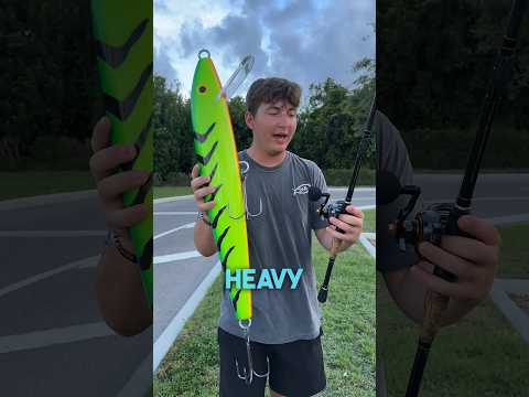 RAPALA GIANT LURE !!! 😮 #bassfishing #shorts