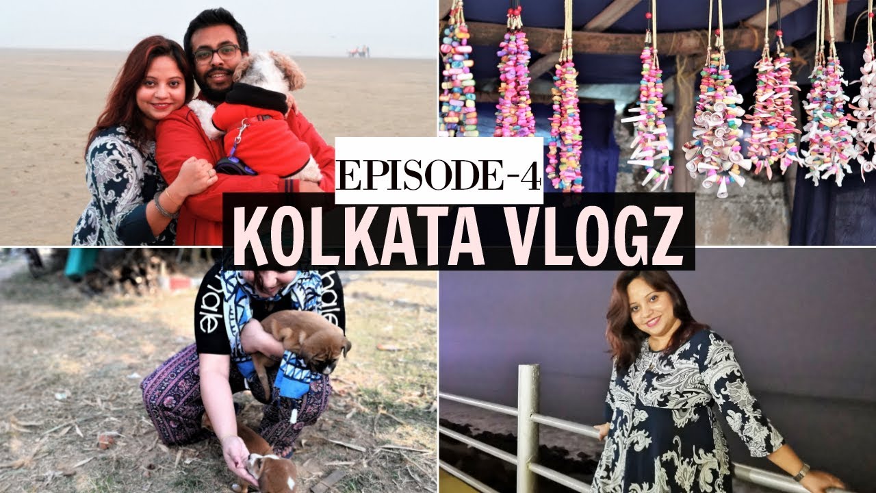 Vlog From Kolkata | Ep 4 | Enjoy Beach Vacation With Dog | Travelling Back To Kolkata