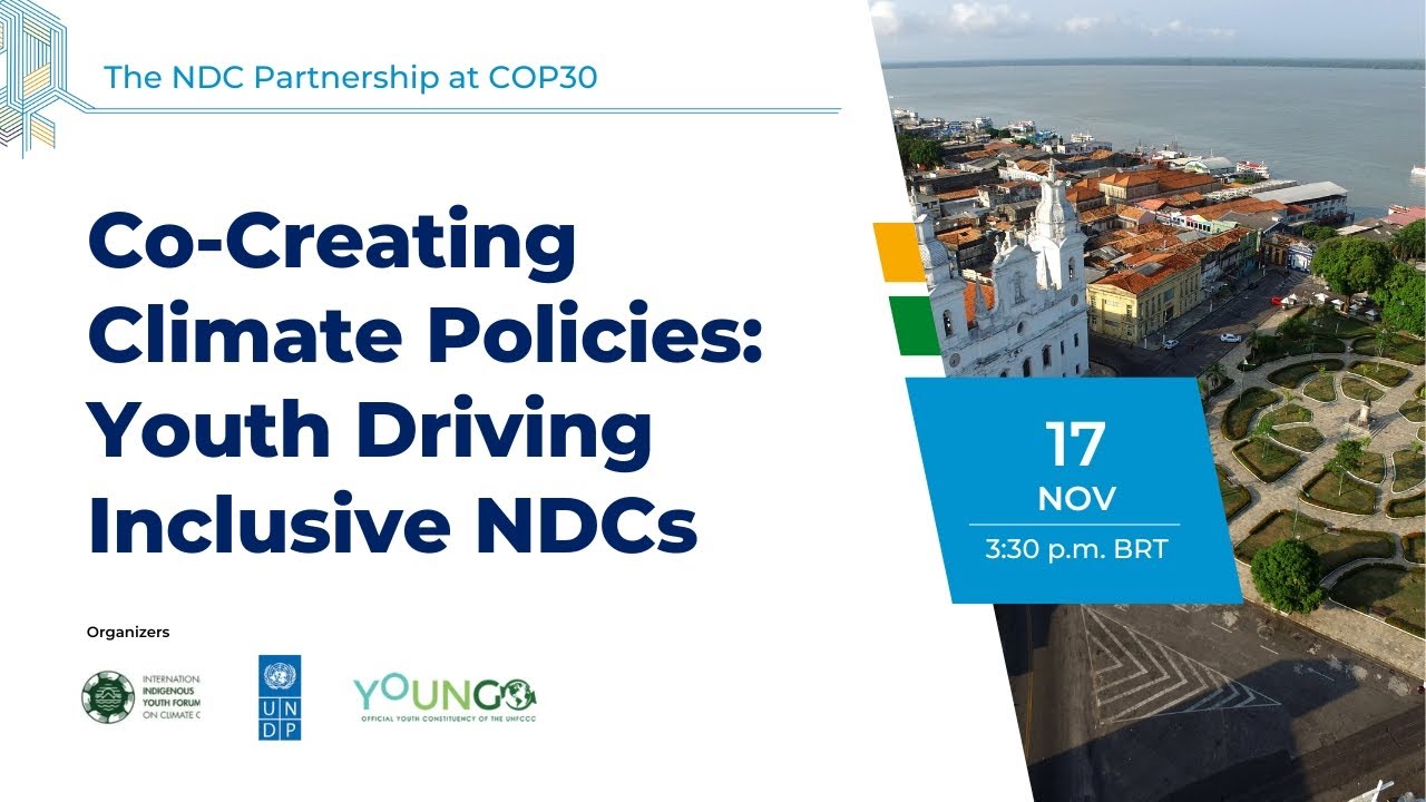 Co-Creating Climate Policies: Youth Driving Inclusive NDCs