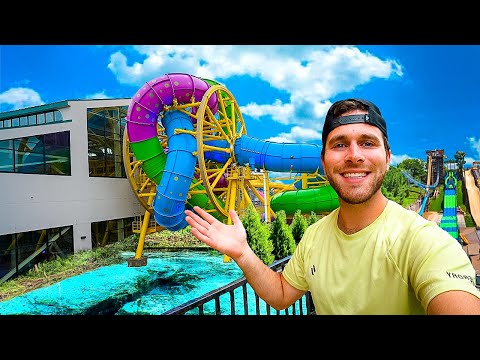 America's FIRST ROTATING Water Slide | A FULL Day Of Wisconsin Dells BEST Attractions