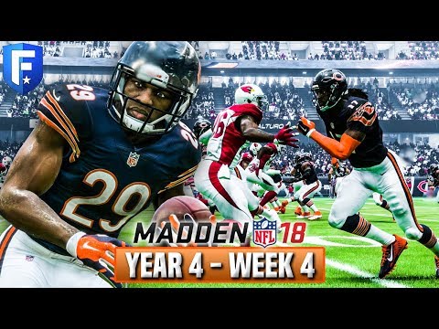 Madden 18 Bears Franchise Year 4 - Week 4 vs Cardinals - Ep.64