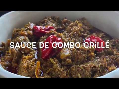 Sauce de Gombo grillée ( recette de Guinée 🇬🇳