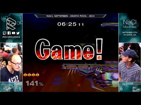 NaCl September '17 - FOX MVG | Mew2King vs Dusk - Pools